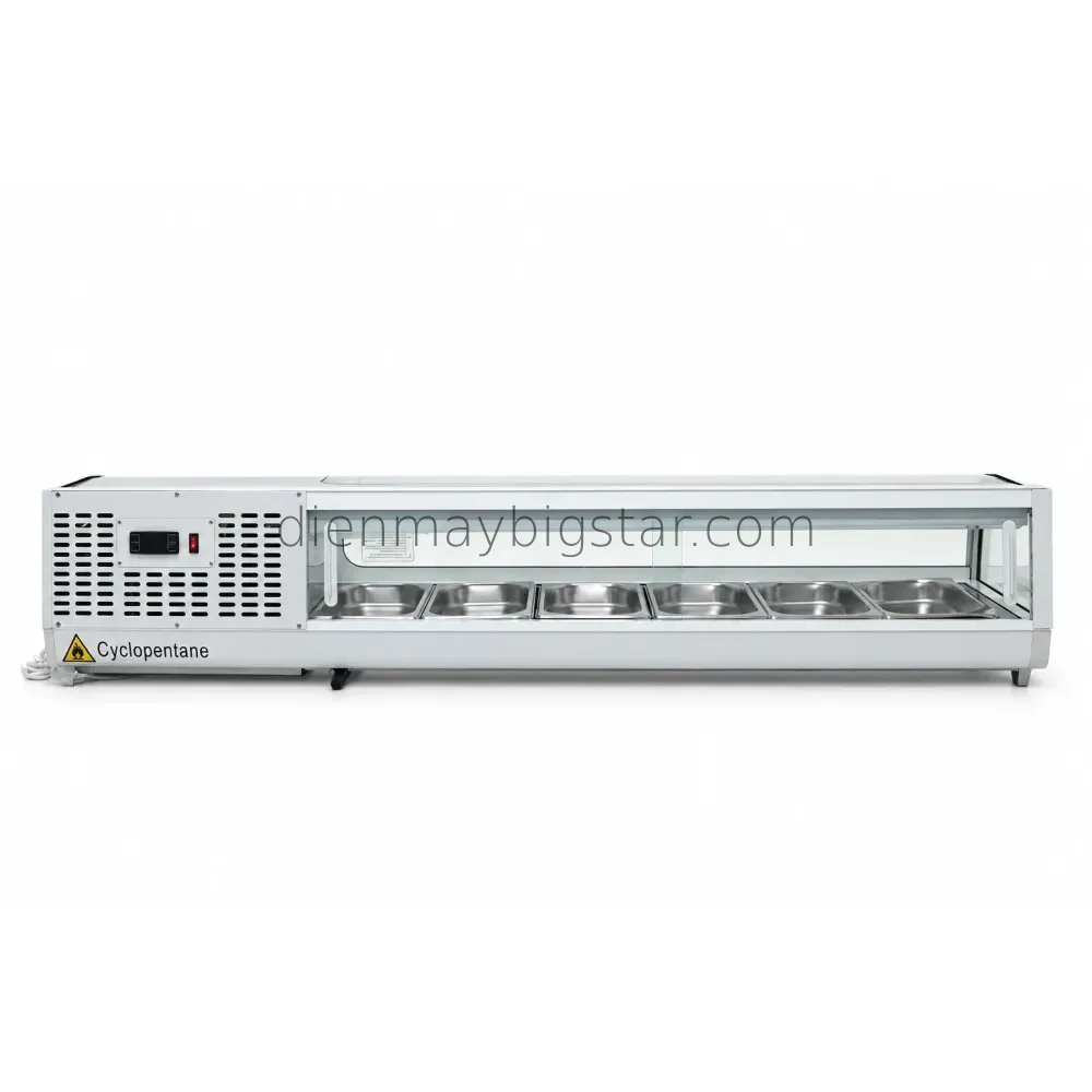 Tủ trưng bày sushi có làm lạnh 62 lít BSD-62L 11 Tủ trưng bày sushi có làm lạnh 62 lít BSD-62L - Ảnh 4
