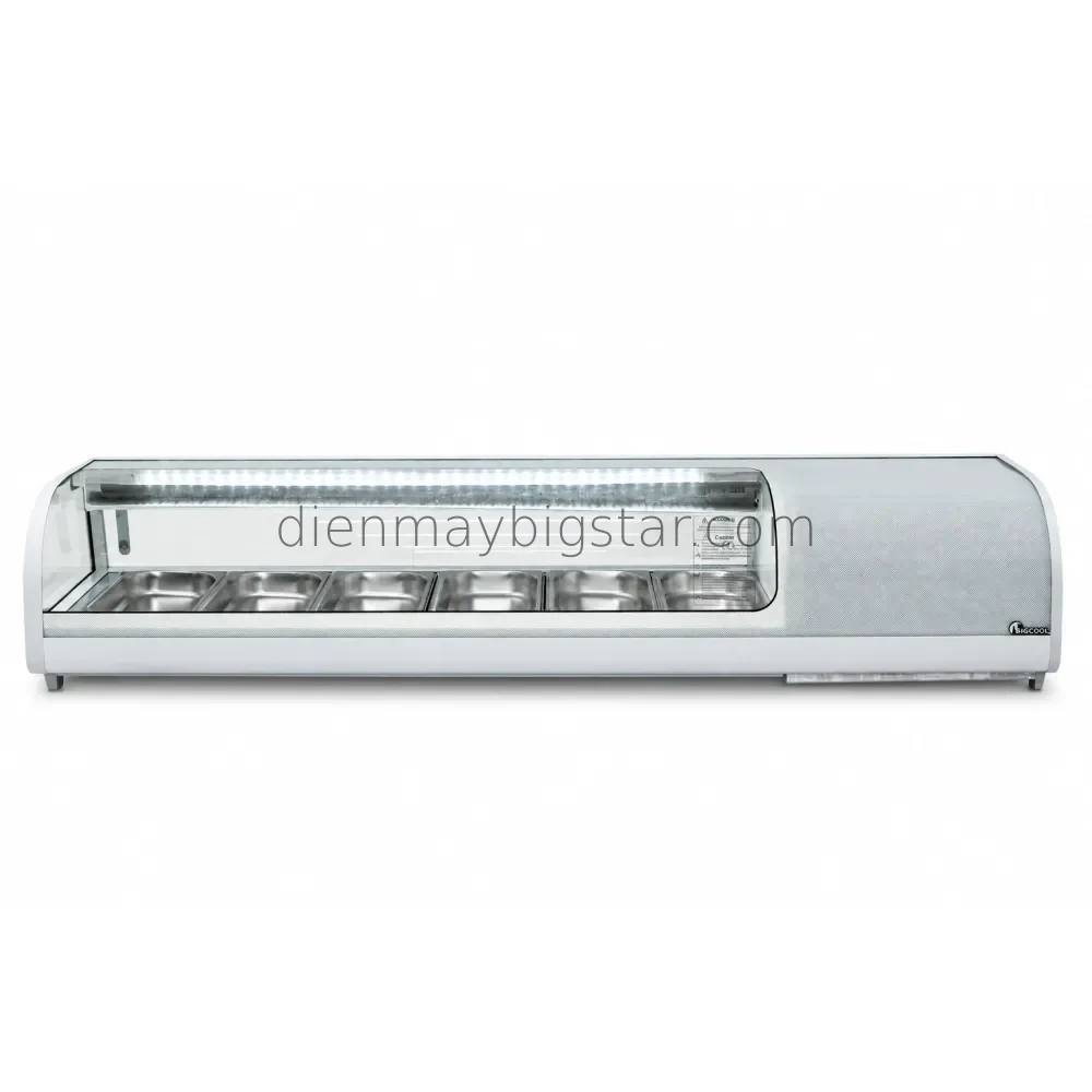 Tủ trưng bày sushi có làm lạnh 62 lít BSD-62L