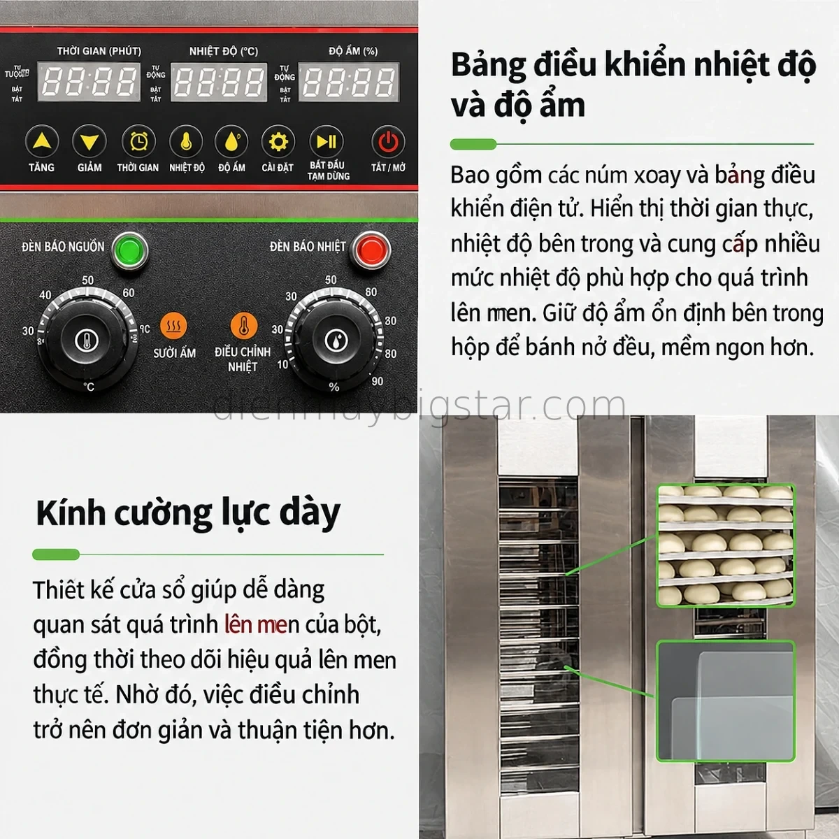 Tủ ủ bột lạnh 18 khay WG-18C 22 tu u bot wg 18c 14